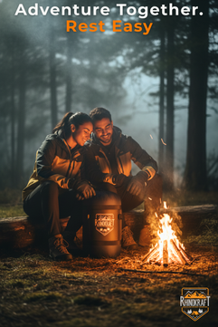 RhinoKraft Sleeping Bag for Adults | Fits Up to 6.5ft | Waterproof, Anti-Pill Fleece, Hollow Fiber Fill | 0°C to 18°C | Hood, Travel Pillow & Compression Sack | for Camping, Trekking & Hiking