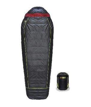 RhinoKraft Rockstar ! The Smallest Sleeping Bag for Men for Bikers, Hikers and Trip Lovers for Camping Activities for all 3 Season ! Light Weight