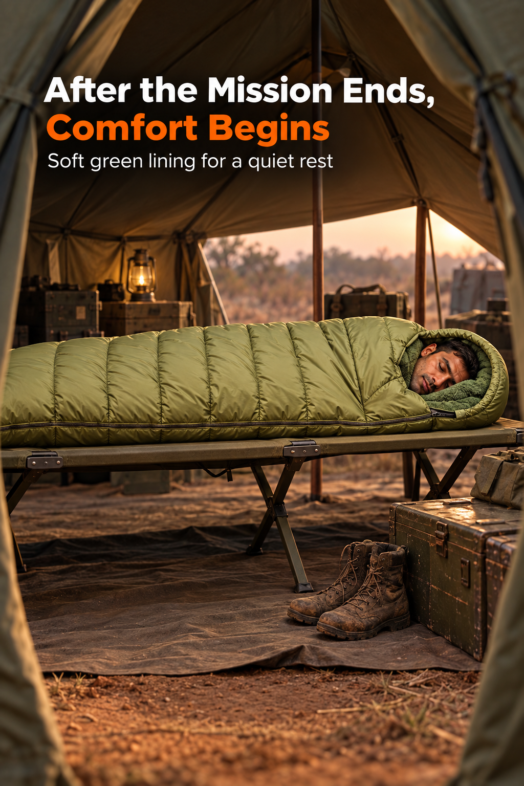 RhinoKraft -10 Degree | Soft Fur Lining | Extra Large Size | 2.4 Kg Weight | Soft and Warm Sleeping Bag for Adventure | Camping, Trekking and Outdoor Activity