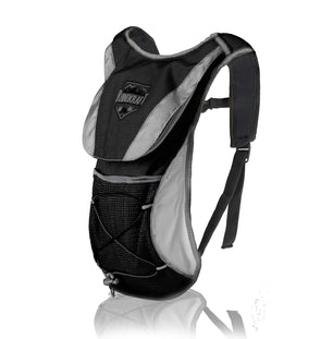 RhinoKraft Ultralight Hydration Pack for Outdoor Adventures - Lightweight, Easy-to-Use, and Secure Front Compartment - Stay Hydrated and Hassle-Free! RK-HYD-T-BLACK