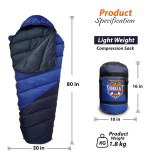 RhinoKraft Sports Sleeping Bag for Camping and Hiking ! RKSPORTS