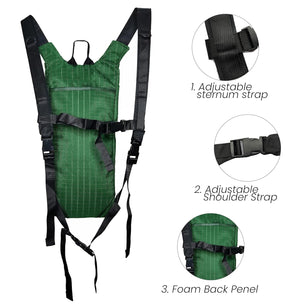 RhinoKraft Light Weight Hydration Bag for Runners, Bikers, Cyclists, and Hikers.