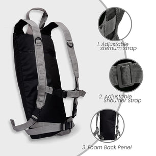 RhinoKraft Light Weight Hydration Bag for Runners, Bikers, Cyclists, and Hikers.