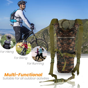 RhinoKraft Light Weight Hydration Bag for Runners, Bikers, Cyclists, and Hikers.