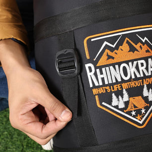 RhinoKraft Black Sleeping Bag for Adults RSKBLK