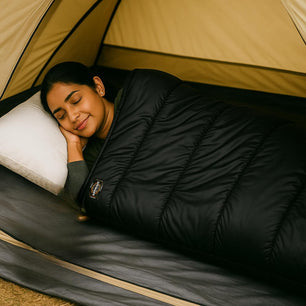 RhinoKraft Camping Sleeping Bag - 3 Season Warm & Cool Weather - Summer, Spring, Winter, Lightweight, for Adults & Kids - Camping Gear Equipment, Traveling and Outdoors